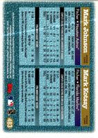 1997 Topps Mark Johnson/Mark Kotsay #483 Rookie