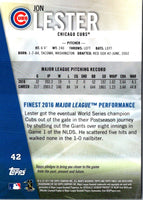 2017 Finest Jon Lester #42