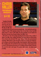 1992 Ultra Chris Miller Chris Miller #6