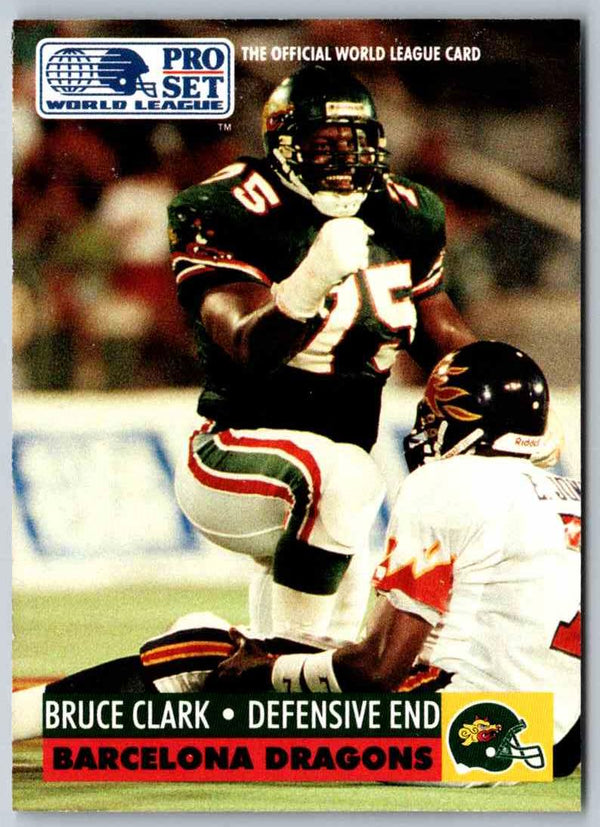 1991 Proset World League Bruce Clark #33