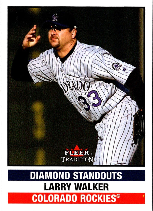 2002 Fleer Tradition Update Larry Walker #U277