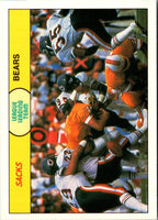 1988 Fleer Team Action Stickers Chicago Bears Helmet #NNO