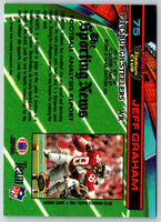 1991 Stadium Club Jeff Graham #75 Rookie