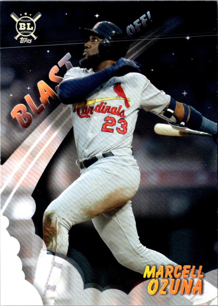 2019 Topps Big League Blast Off! Marcell Ozuna