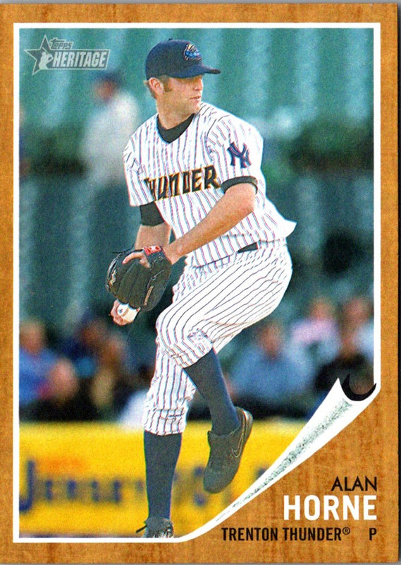 2011 Topps Heritage Minor League Alan Horne #135