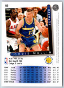 1993 Upper Deck Chris Mullin