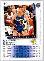 1993 Upper Deck Chris Mullin #92