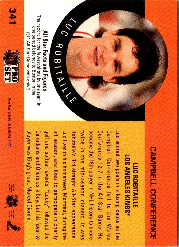 1990 Pro Set Luc Robitaille