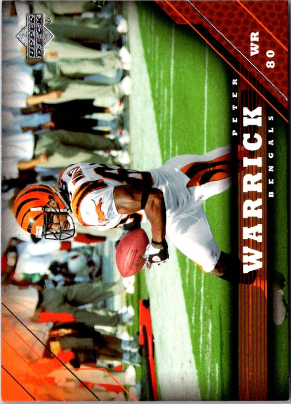 2005 Upper Deck Peter Warrick #39