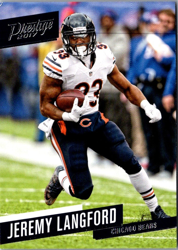 2017 Panini Prestige Jeremy Langford