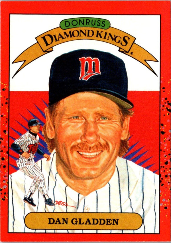 1987 Donruss Dan Gladden #22