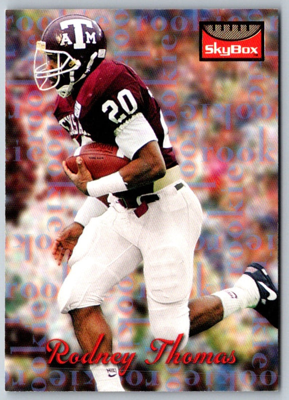 1995 Upper Deck Rodney Thomas #188 Rookie