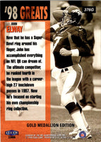 1998 Ultra Gold Medallion John Elway #376G
