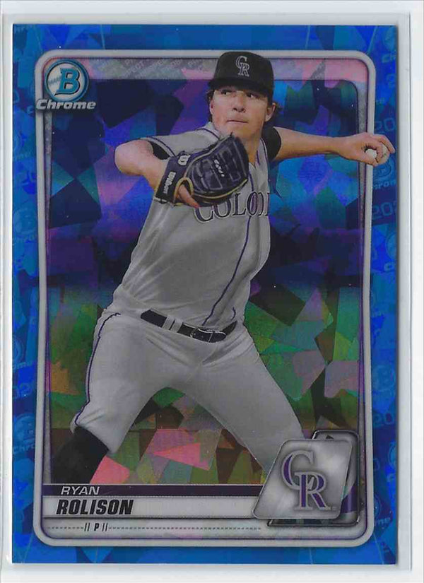 2020 Bowman Draft Sapphire Ryan Rolison Hot! #BD-36