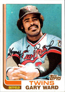 1982 Topps Gary Ward