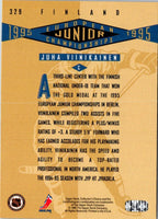 1995 Collector's Choice Player's Club Juha Viinikainen #329 Rookie