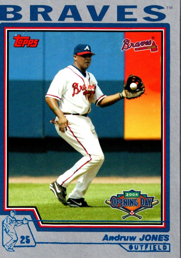 2004 Topps Opening Day Andruw Jones #39