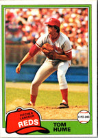 1981 O-Pee-Chee Tom Hume #292