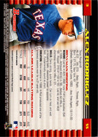 2002 Bowman Alex Rodriguez #3