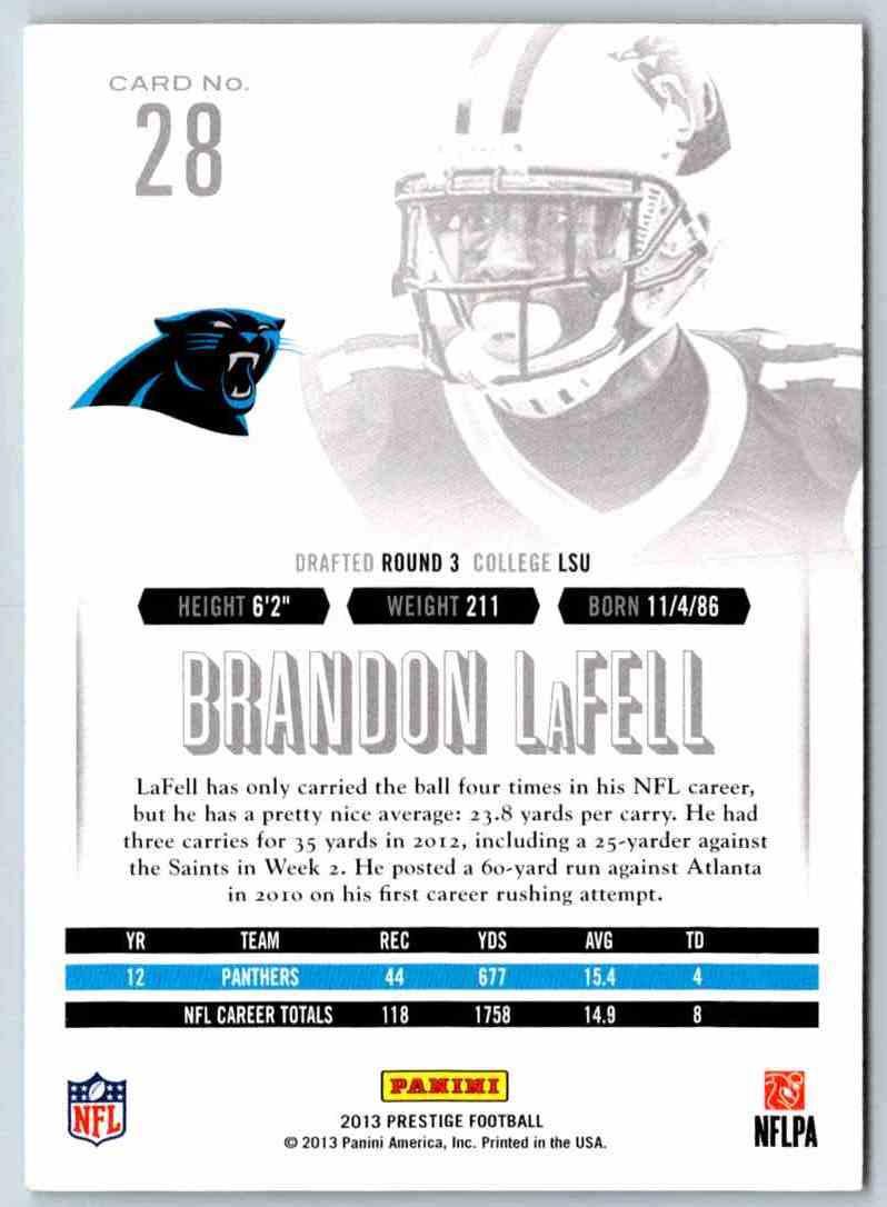 2014 Prestige Brandon Lafell