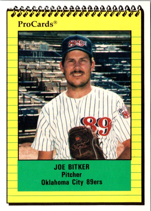 1991 ProCards Joe Bitker #171