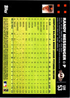 2007 Topps Updates & Highlights Randy Messenger #UH53
