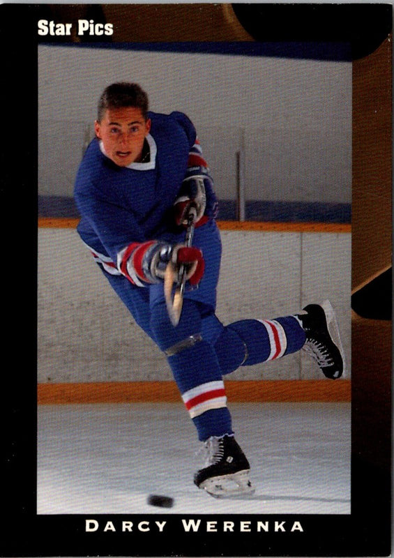 1991 Star Pics Darcy Werenka #54