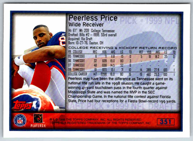 1999 Topps Peerless Price