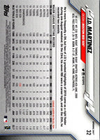 2020 Topps Boston Red Sox J.D. Martinez #BOS-15