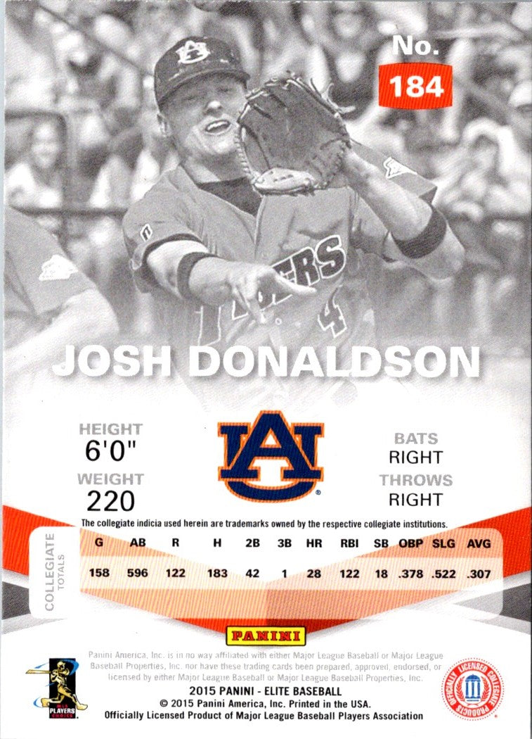 2015 Panini Elite Josh Donaldson