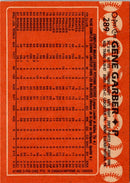 1988 O-Pee-Chee Gene Garber