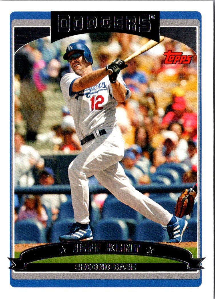 2006 Topps Los Angeles Dodgers Jeff Kent