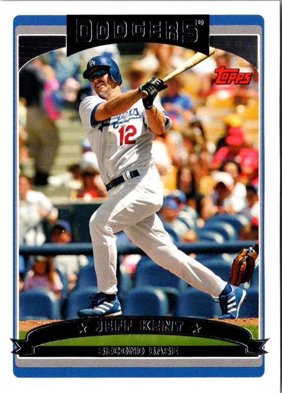 2006 Topps Los Angeles Dodgers Jeff Kent #LAD3