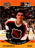 1990 Pro Set Luc Robitaille #341