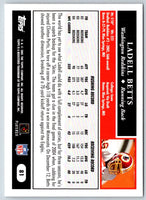 2005 Topps Ladell Betts #81