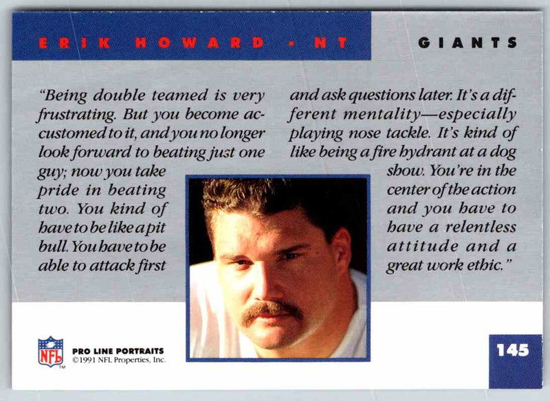 1991 ProLine Erik Howard