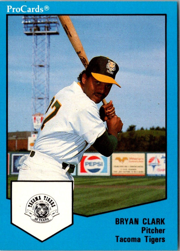 1989 ProCards Bryan Clark #1563