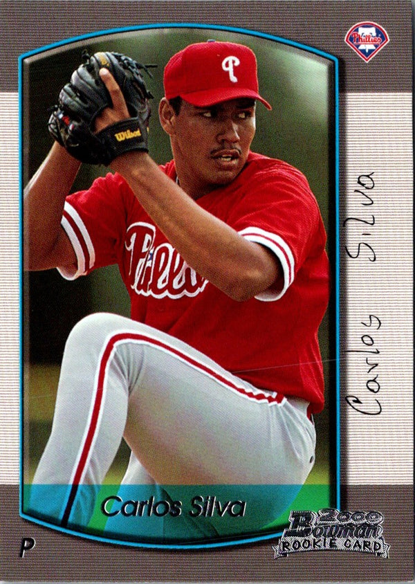 2000 Bowman Draft Picks & Prospects Carlos Silva #66 Rookie