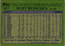 1982 Topps Kurt Bevacqua