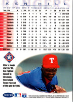 1996 Fleer Texas Rangers Ken Hill #10