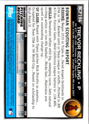 2010 Bowman Chrome Prospects Trevor Reckling