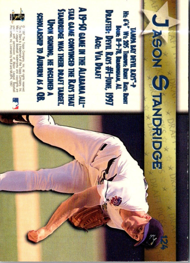 1997 Topps Stars Jason Standridge