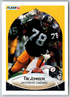 1990 Fleer Tim Johnson #144