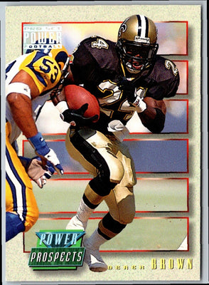 1993 Pro Set Power Update Prospects Gold Derek Brown #PP13
