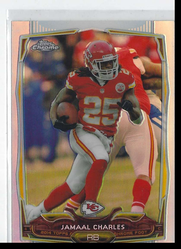 2014 Topps Chrome Jamaal Charles #72