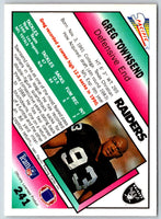 1991 Pacific Greg Townsend #241