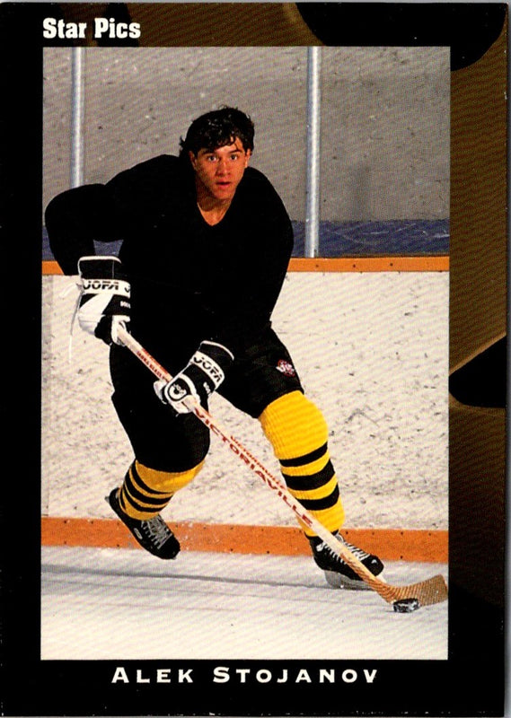 1991 Star Pics Alek Stojanov #46