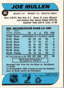 1986 O-Pee-Chee Joe Mullen