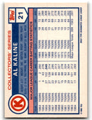 1985 Topps Circle K Al Kaline