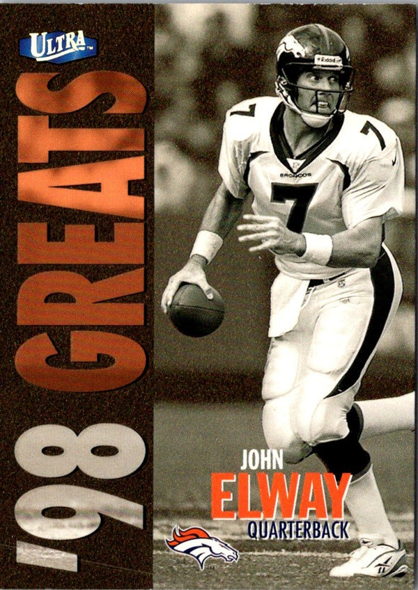 1998 Ultra Gold Medallion John Elway #376G